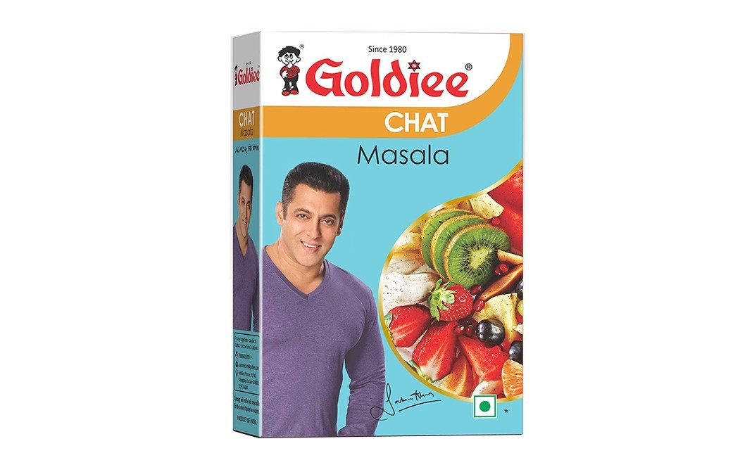 Goldiee Chat Masala    Box  100 grams